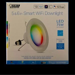 5"/6" Smart Wifi Retrofit Recessed Light